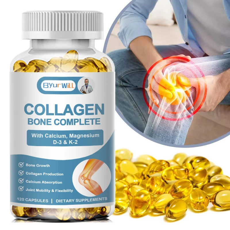 Joint Advanced Collagen -Type 1 & 3 Collagen Supplement with Vitamin D3&K2-Flexible Joint Support Hair, Nail, Bone, Joint Health