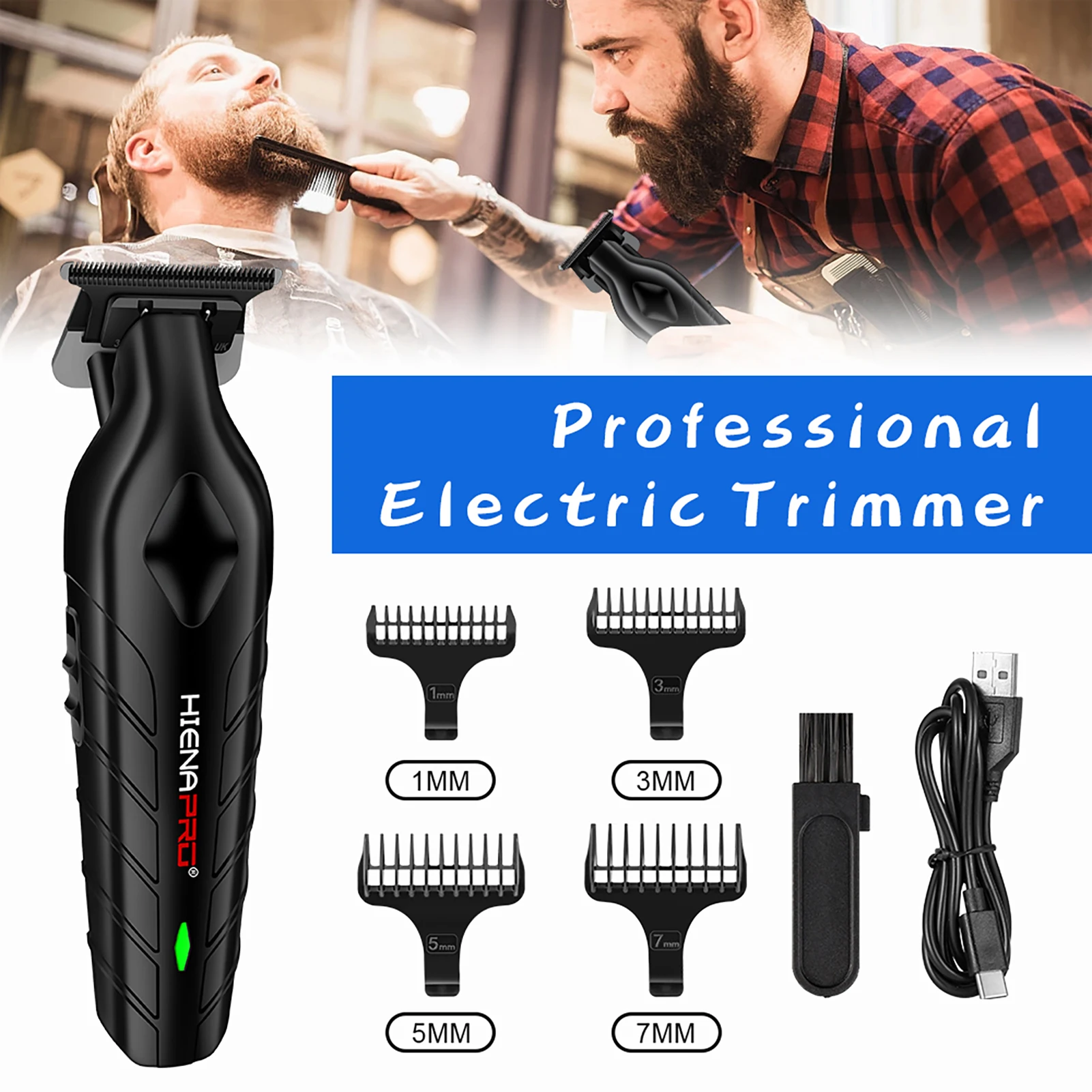 HIENA Professional Hair Clippers For men Barber Hair Cutting Machine Rechargeable Electric Trimmer Beard Shaving Razor haircut