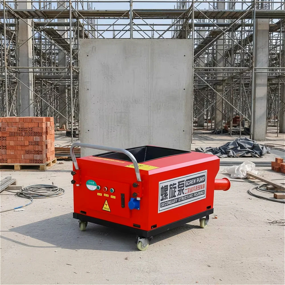 Entrega Rápida, Bombas de Concreto Pequeñas, Camión Bomba de Concreto, Motor Eléctrico 380/220V, Equipo de Construcción Móvil, Bombas de Concreto