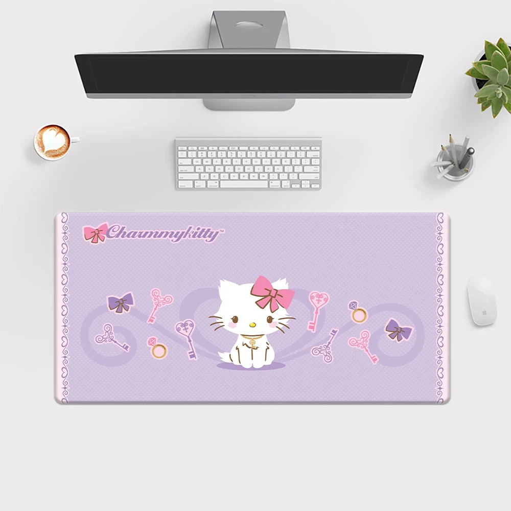 Sanrio Cute cartoon  Mouse Pad Keyboard Gaming Accessories Mouse Mats Game Office Computer PC Gamer Laptop Desk Mat,Mouse Pad