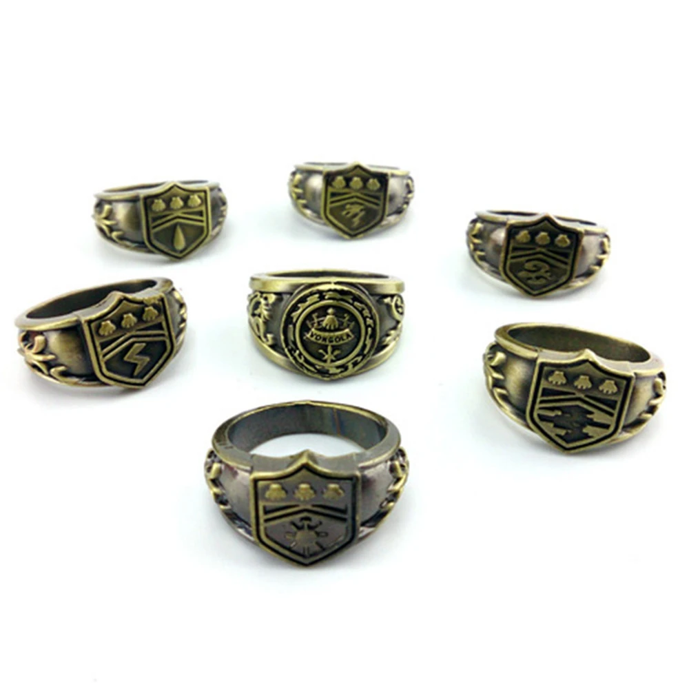 Anime Katekyo Hitman Reborn Rings Vongola Famiglia Sawada Tsunayoshi Hibari Kyoya Rokudou Mukuro Pengo Column Ring Figure Props