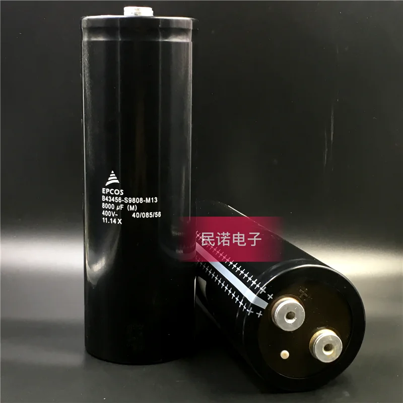 

New electrolytic capacitor 400V 8000UF 400V 8000UF volume 75X220 variable frequency capacitor