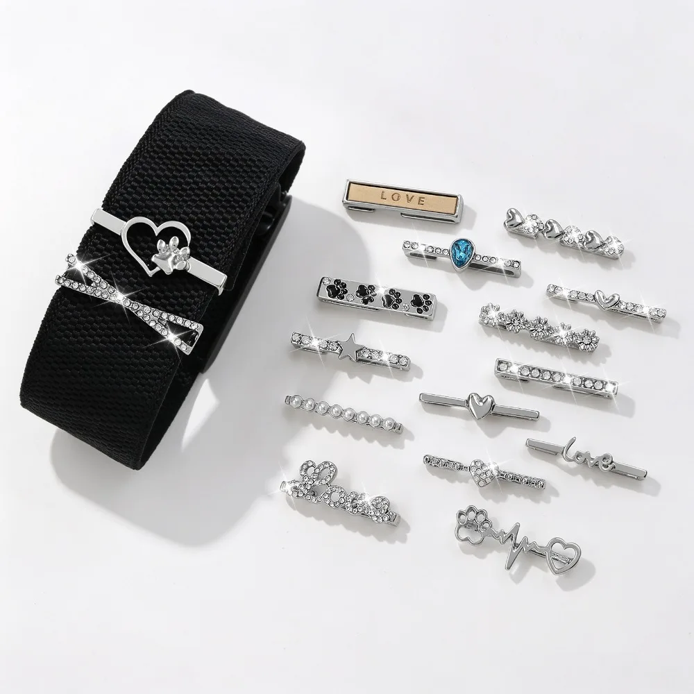 Crystal Style Decorative Ring Charm for WHOOP Sport Band Personalized Wrist Accessory