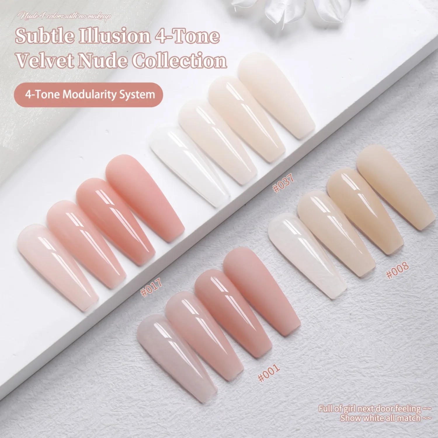 Nude Pink Color Nail Art Ice Transparent Bare Color Nail Enamel New Net Red Popular White Gel Nail Polish 15ml