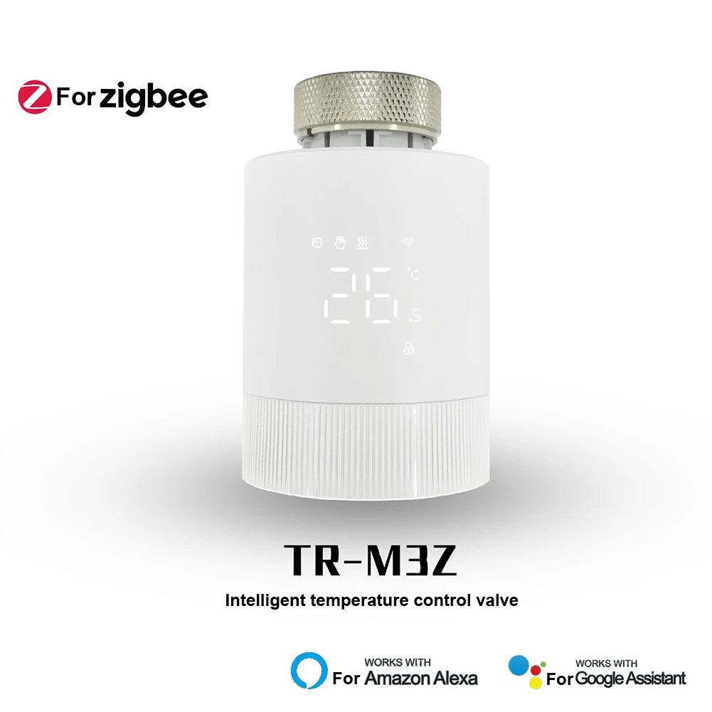 Thermostatic Radiator Valve Head TRV Thermostat For Zigbee Temperature Control For Tuya/ For Smart Life App