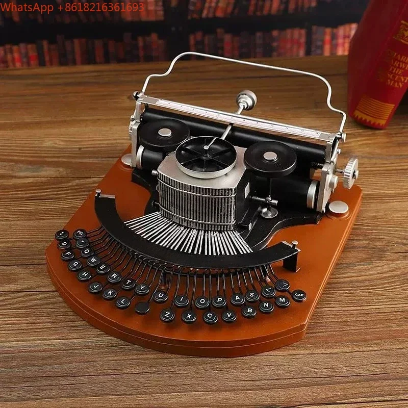 Limited Offer European Retro Old-fashioned Typewriter Ornament Indoor Desktop Decoration Props