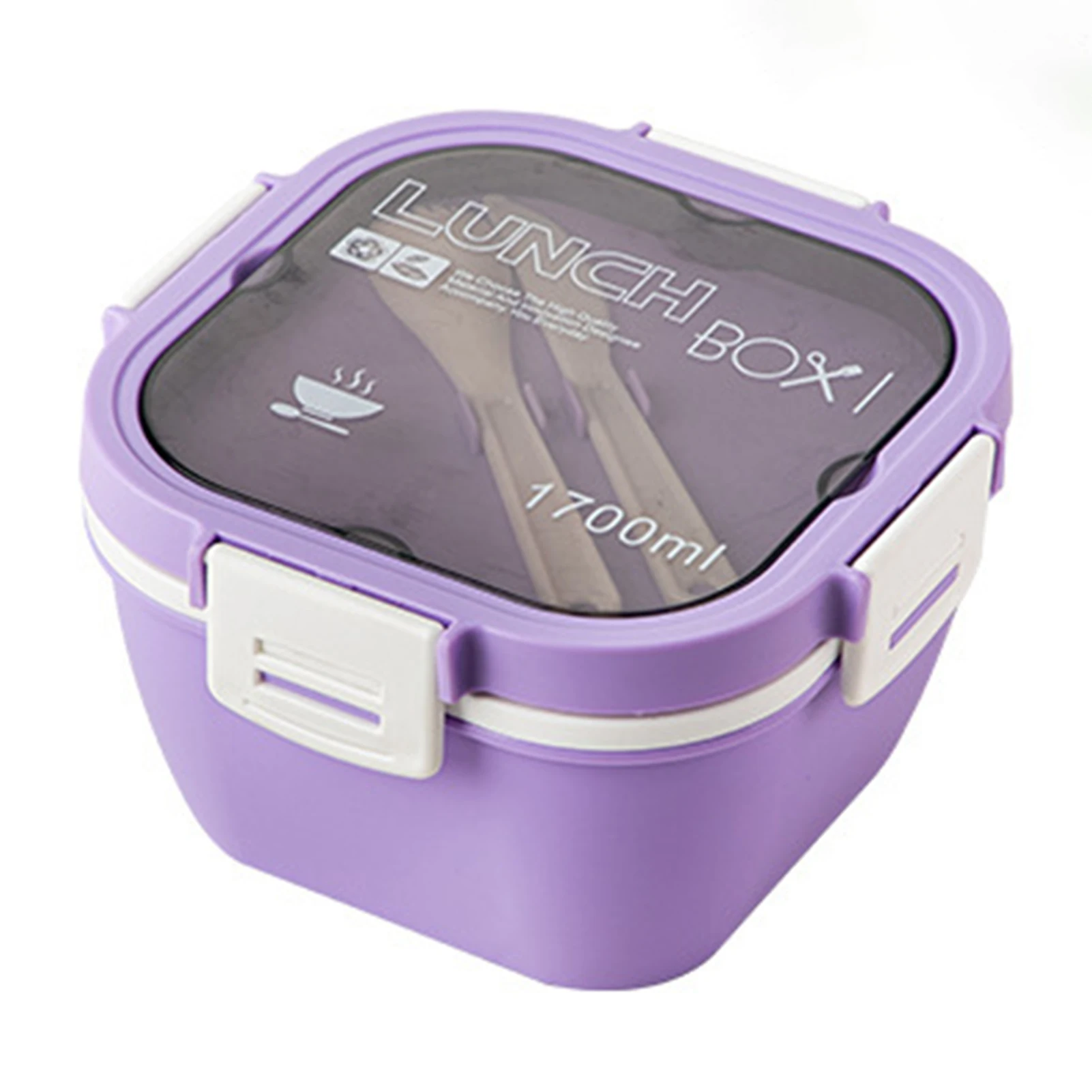 Compartmentalized Sealed Portable Lunch Box Leakproof Lunch Container Box For Tourism