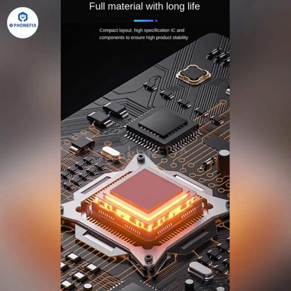 YCS-type-cインテリジェント自動テールプラグ検出器,高精度チップテスター,iPhone, Android, PC, Pad, YCS用の修理ツール