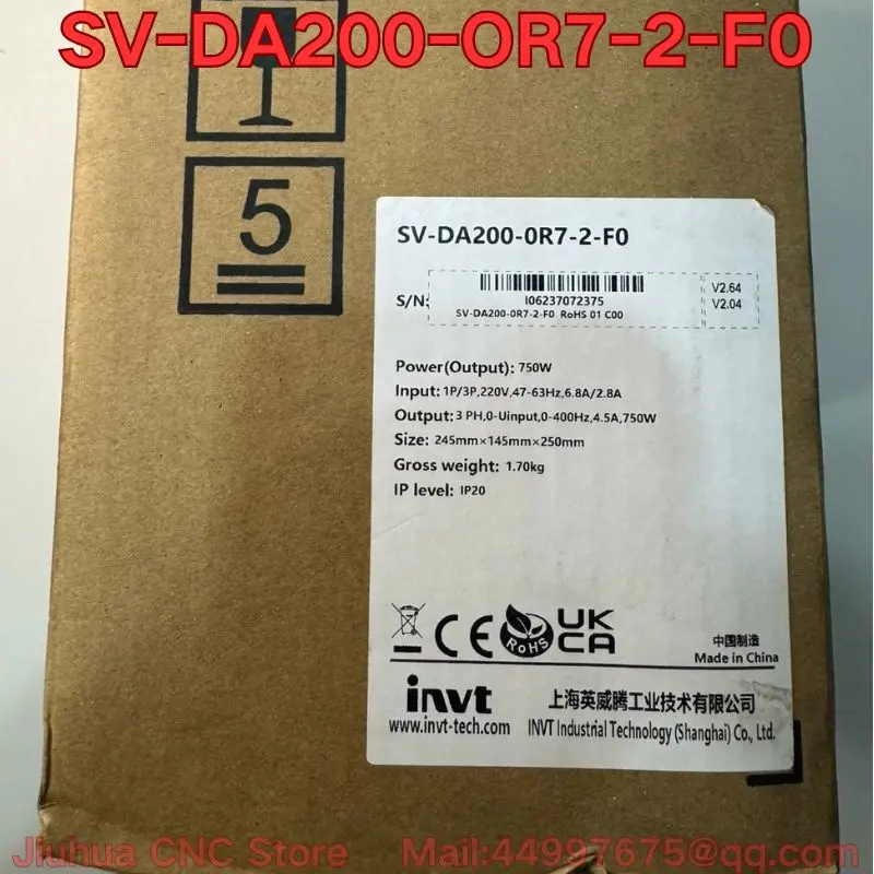 

Совершенно новый сервопривод SV-DA200-OR7-2-F0.