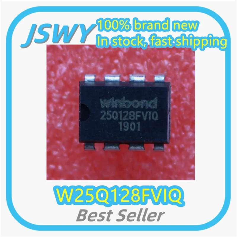 

(5/50pcs) W25Q128FVIQ W25Q128 Silk Screen 25Q128FVIQ DIP8 Integrated Circuit IC Brand New Original Fast Shipping