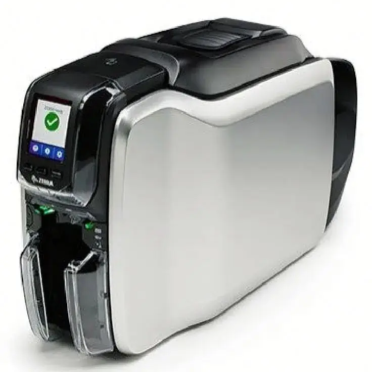 Original  Zc300 Single-sided Double-sided Card Printer Pvc Card Printer 300dpi Id Card Printer