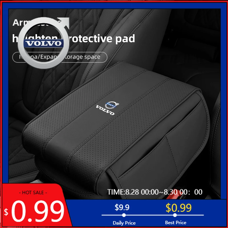 

Стайлинговые молдинги Volvo Автомобильный подлокотник Коробка для увеличения локтя Поддержка салона автомобиля Аксессуары для V60 V40 XC90 S60 C30 XC60 V50 V7
