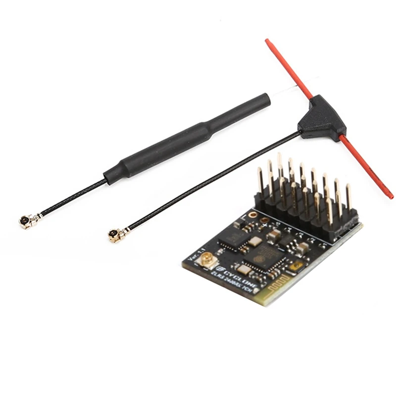 For CYCLONE ELRS 2.4G PWM Receiver Expresslrs RX 2400RX PWM/CRSF Black PCB For RC FPV Drone Quadcopter