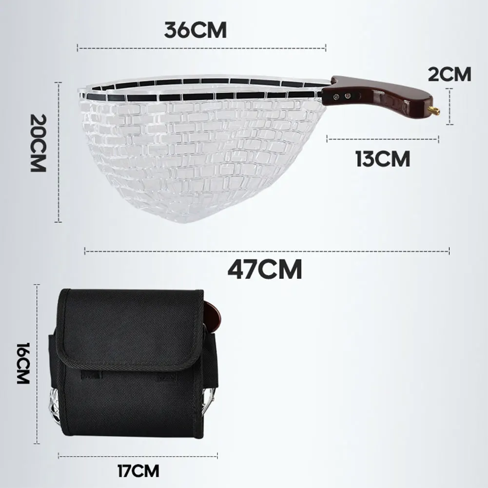 شبكة أرضية لصيد الأسماك، شبكة صيد قابلة للطي للأطفال والكبار في المياه المالحة والمياه العذبة #5