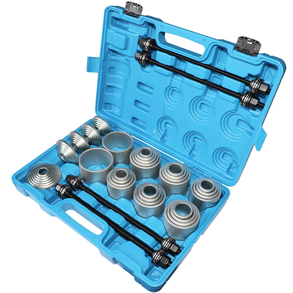 36pc Universal Press and Pull Sleeve Kit Bush Bearing Removal Insertion Tool Set