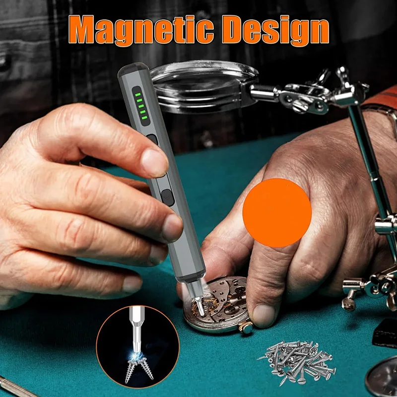 مجموعة مفكات كهربائية 68 في 1 أداة إصلاح مفك براغي دقيقة لاسلكية صغيرة للمنتجات الإلكترونية، DIY، النظارات، أجهزة الكمبيوتر المحمولة، إلخ