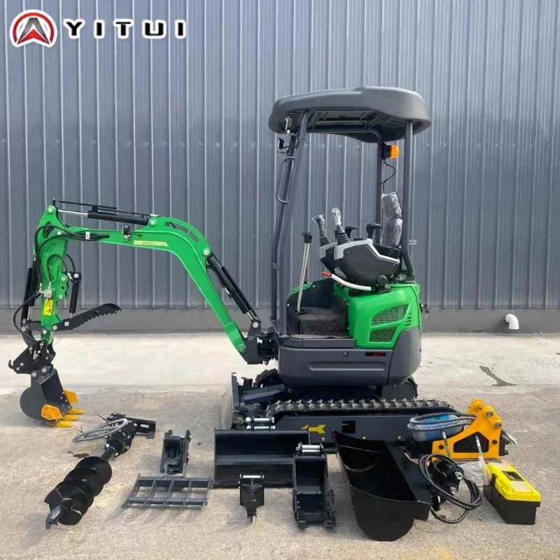 

Customized Compact 2.0 Ton Mini Excavator with Rubber Tracks Powerful Engine for Landscaping & Demolition Projects