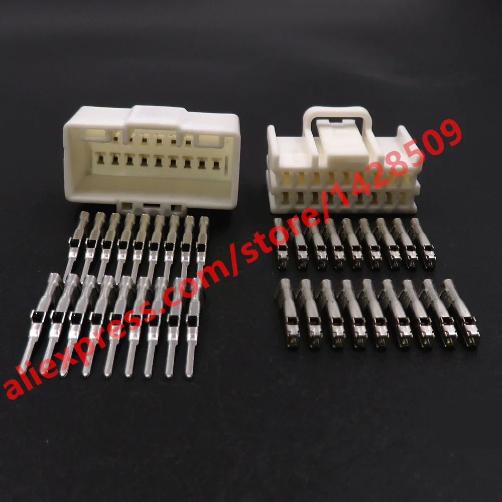 Ensemble de connecteur d'automobile de prise non scellée, câble de voiture, adaptateur SFP, 1 jeu, 18 broches, MG645625, MG655628