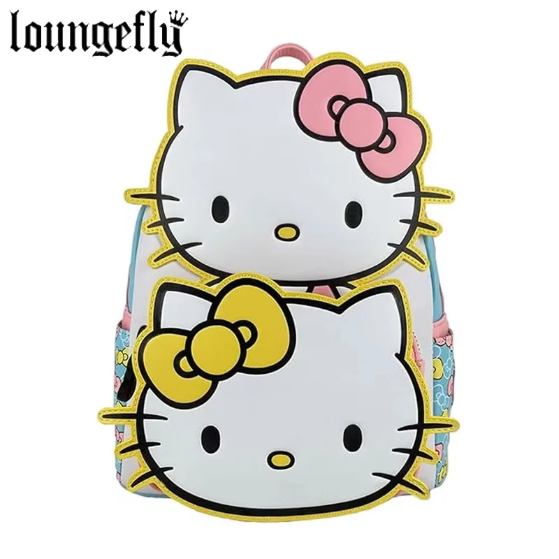 Sanrio Loungefly Hello Kitty and Mimmy Cosplay Mini Backpack