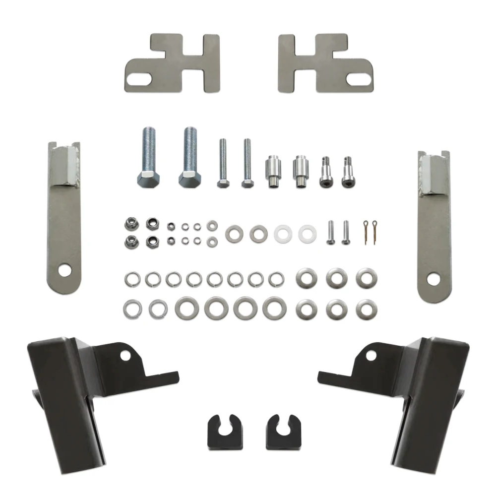 

Car Bracket Kit A Set for Volvo VN/VNL 2004 - 2017 Includes Various Mounting Components Iron Accessory Durable Easy Install