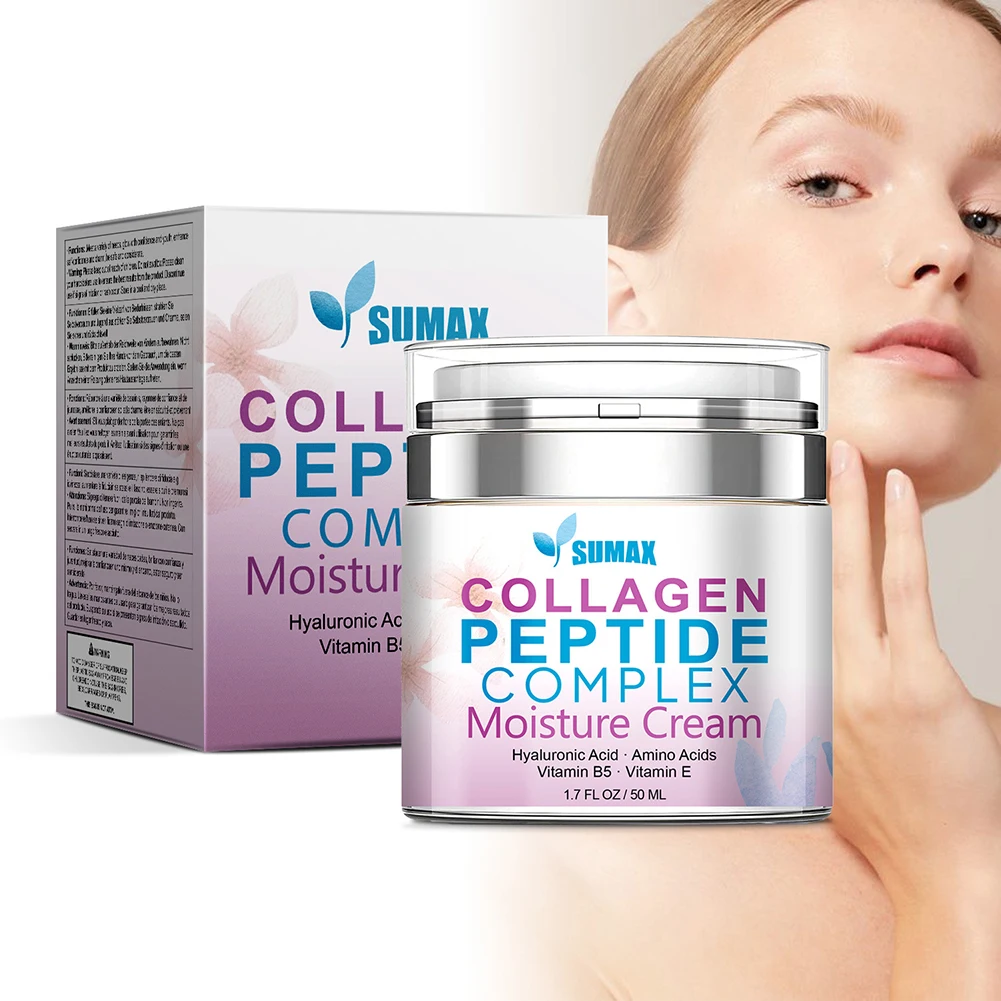 

50ml Collagen Peptide Moisturizing Creams,Reduce Fine Lines Anti Aging Face Cream,Hydrates Nourishes The Skin,Skin Care Products