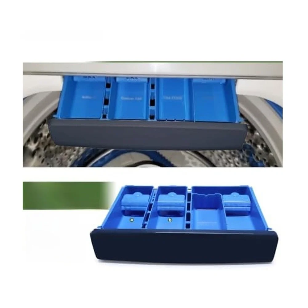 Replacement Detergent Drawer for GE Washers Matches OEM WH42X34718 AP7194395 WH42X34194 EAP16743414 Four Compartment Use