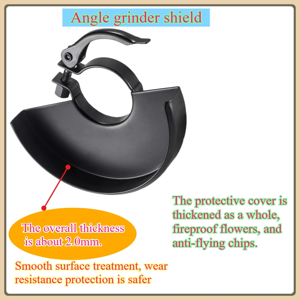 

Утолщенный защитный чехол для угловой шлифовальной машины 100/115/125/150/180/230, защитный чехол для шлифовальной машины