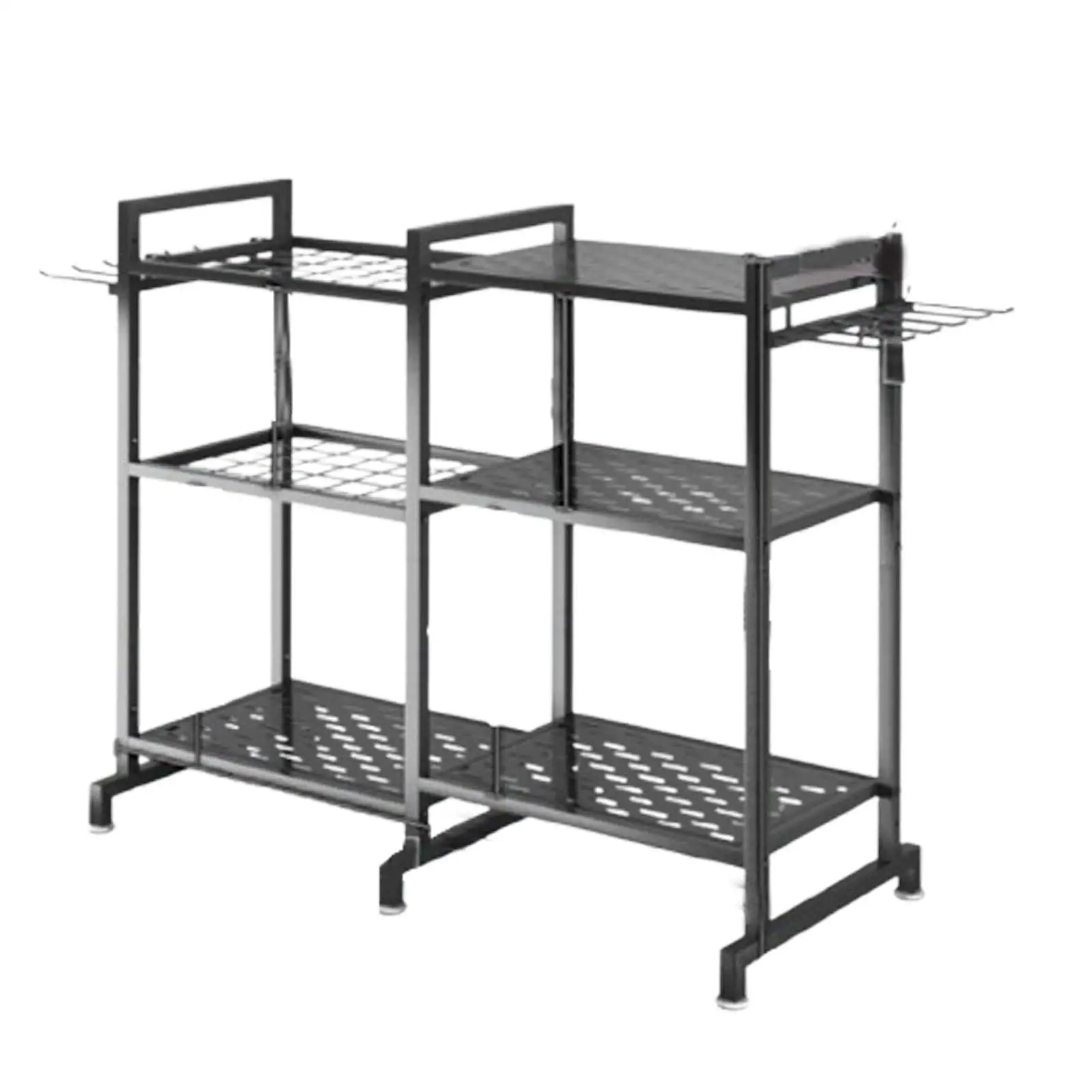 Garden Tool Organizer Garage Tool Storage Rack for Workshop Home Warehouse