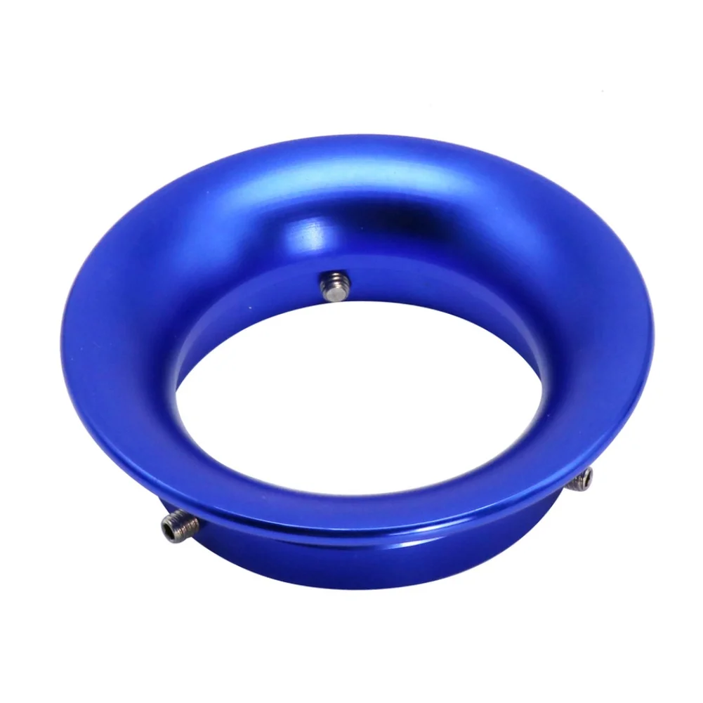 PWK 및 OKO 21 24 26 28MM 알루미늄 합금 재질 기화기 에어 필터 윈드 컵 (조립용 나사 3개 포함)