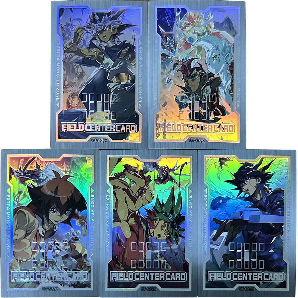 Anime Yu-Gi-Oh DIY ACG Deck Build Pack Sexy Boys Battle Game Toys Card Sets Collectible Cards Christmas Birthday Gifts