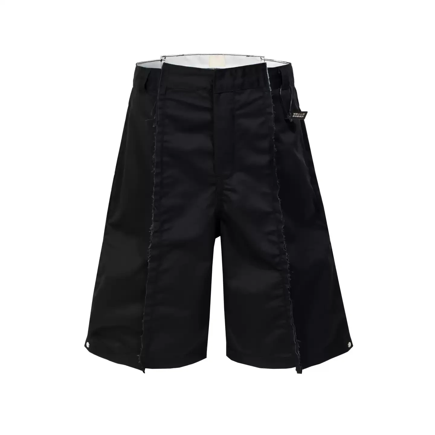 

Шорты в американском ретро-стиле с деконструктивным дизайном и большими карманами, универсальные, свободные, повседневные, летние, модные, нишевая уличная одежда