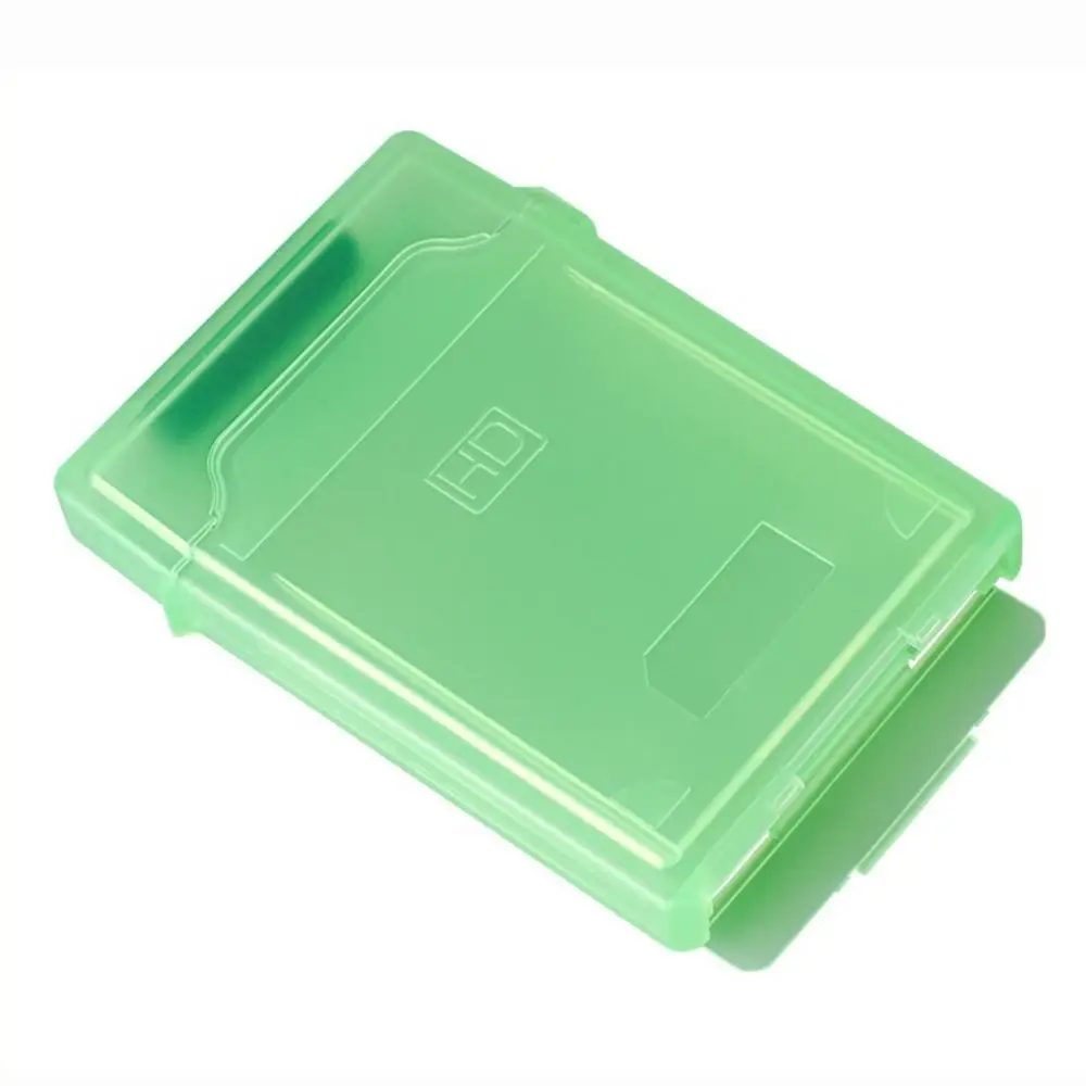 External Box Shockproof HDD Storage Box Plastic 2.5 Inch Hard Drive Storage Box 3.5 Inch IDE SATA Storage Box
