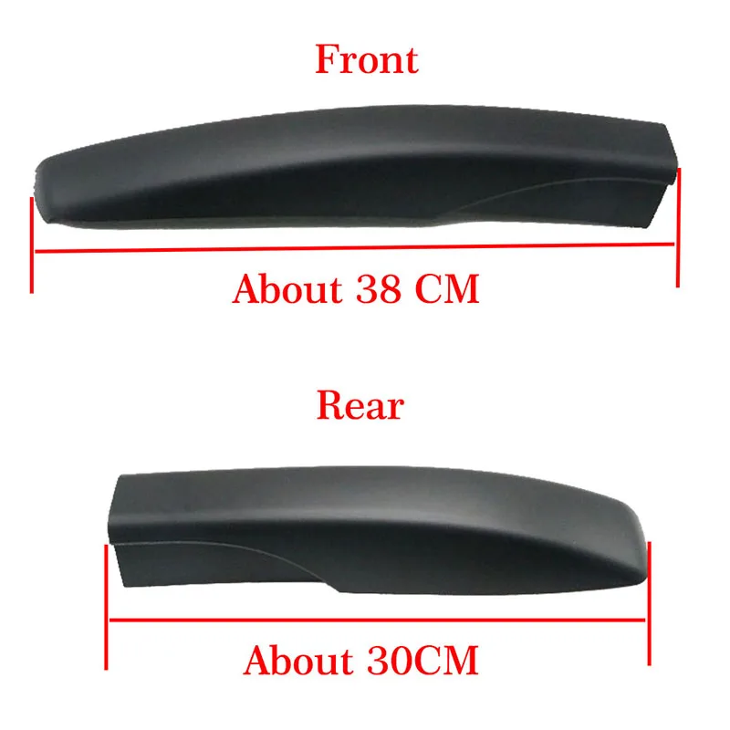 Auto Imperiaal Cover Cap Voor Mitsubishi ASX SUV 2013-2019 Voor Achter Dak Bagage Bar Rail End Shell Plastic cover Vervanging