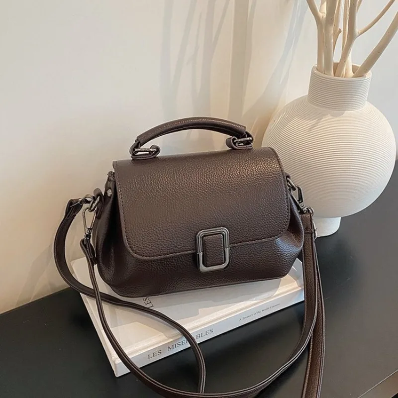 

Unique Diaper Bag Stylish Designer Satchel Casual Business Leather Handbag Vintage Fashionable Look For Party Or Travel