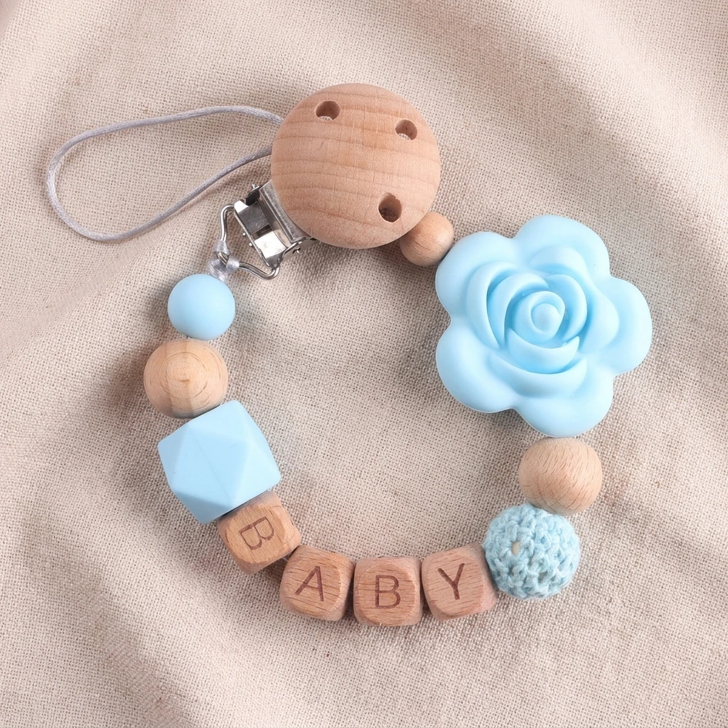 Custom Baby Name Pacifier Hold - Baby Pacifier Clip recension och pris