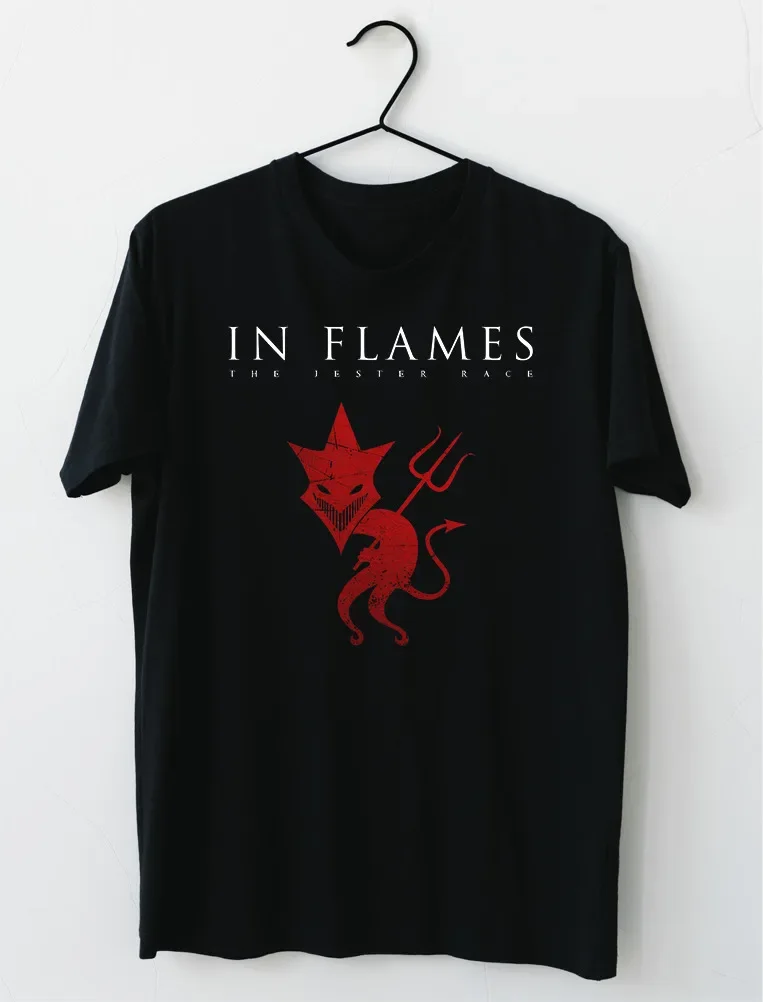 In Flames Swedish Heavy Metal Band The Jester Race T-Shirt