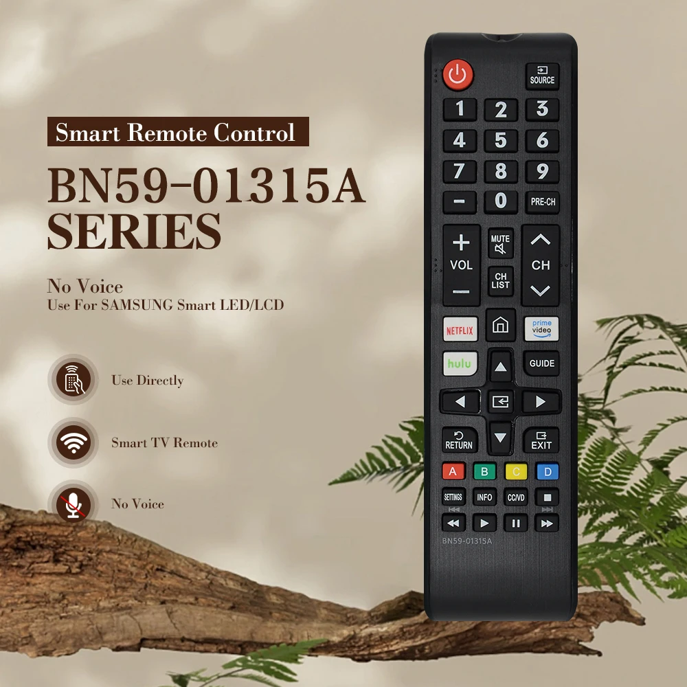 BN59-01315A Suitable For Samsung 4K UHD Smart TV Remote Control UN43RU710DFXZA Netflix