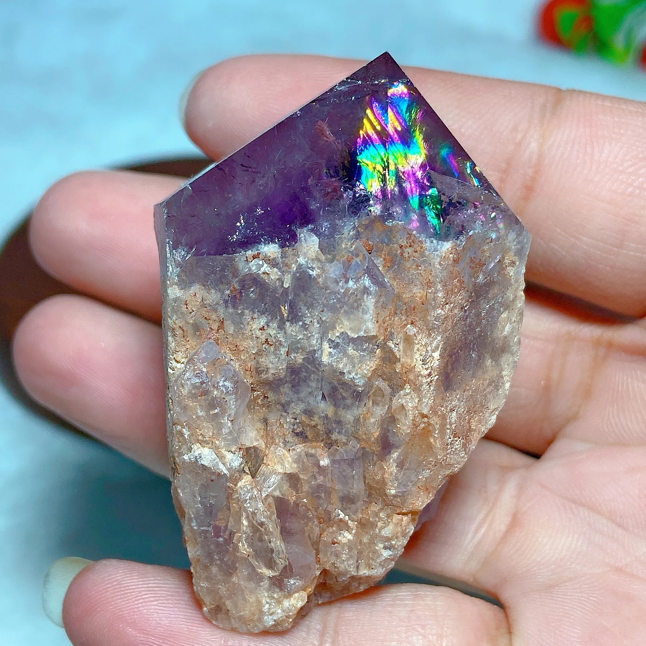 High Quality Natural Crystal Amethyst Specimen Raw Mountain Healing Gemstones Mineral Energy Home Decorations Gift Ore