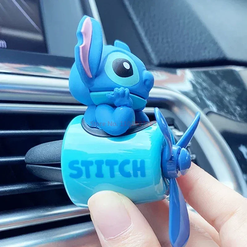 Marvel Spiderman Disney Stitch Car Air Freshener Perfume Diffuser Outlet Fragrance Cartoon Decor Auto Accessorie Christmas Gifts