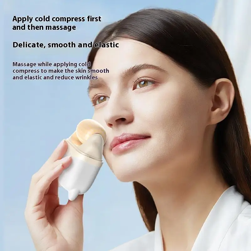 

Cold Compress Device Dual-Headed 2-in-1 Roller for Ice Massage and Multi-Functional Relief of Edema and Cooling Therapy