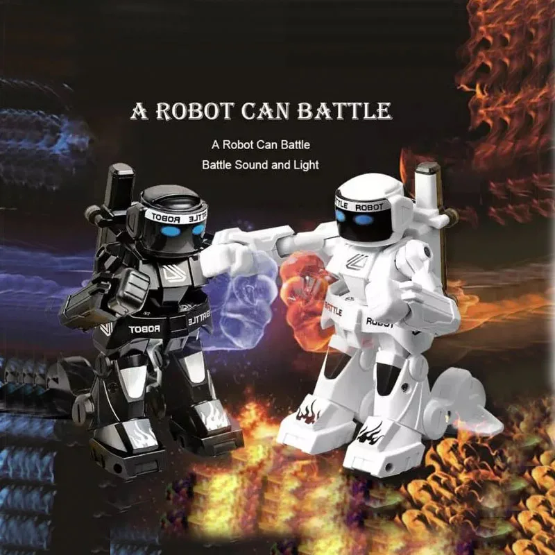 Battle Robot Gravity Sensing Interactive Dual Human Sense Electric Sparring Combat Robot Boys Toys Gift for Kids