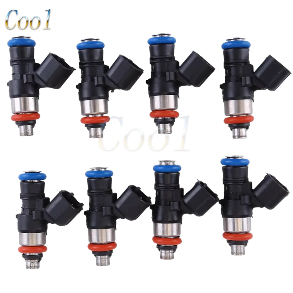 8 Pieces New G-M Bosc-h 42lb 42 Fuel Injectors 2010-2015 Camaro SS 6.2 LS3 L99 OEM 0280158051