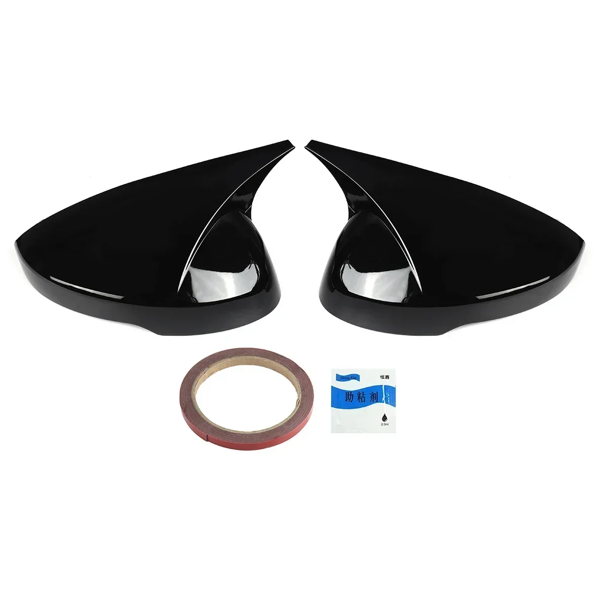 Pair Car Side Rearview Mirror Cover Cap Mirror Shell Case Trim For Honda For Civic 11th Gen 2021-2023 Rear View Mirror Cover