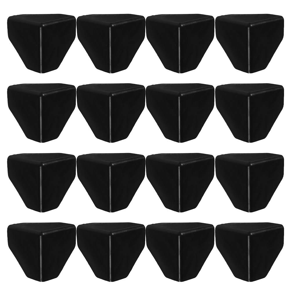 100 Uds protectores de esquina de plástico engrosados 60Mm protectores de borde de cartón anticolisión de Triple cara protectores de caja de envío de embalaje