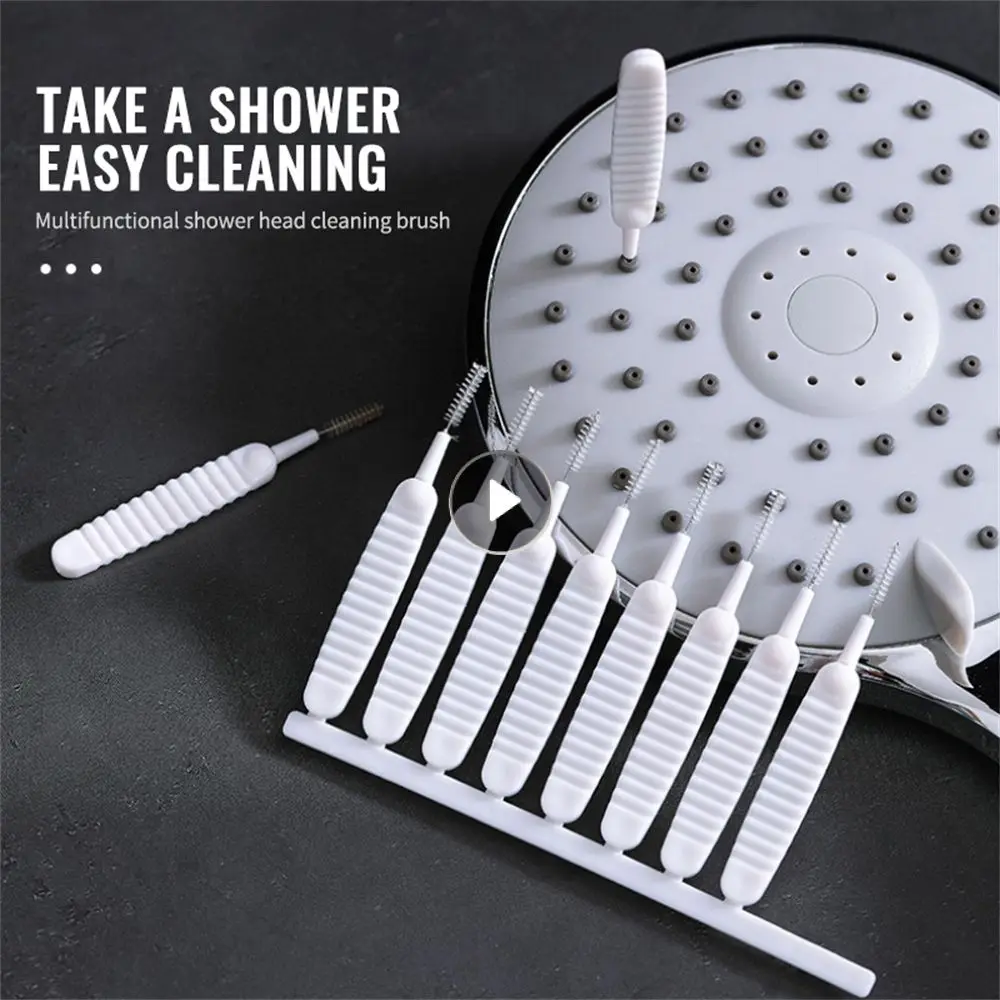 

Bathroom Micro Nylon Brush Shower Head Anti-clogging Cleaning Brush Mobile Phone Hole Pore Gap Washing Tools Toilet Accessorie