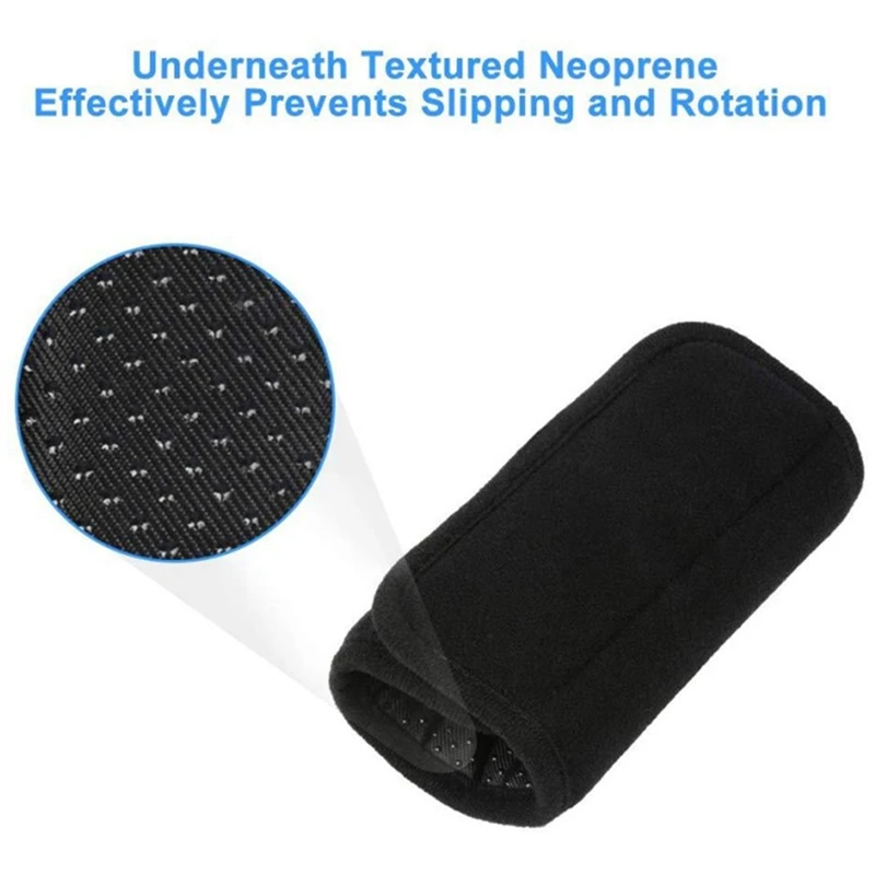 2Pcs Wheelchair Armrest Pads, Velvet Wheelchair Armrest Covers, Non Slip Arm Rest Cover Cushion Pad For Wheelchairs