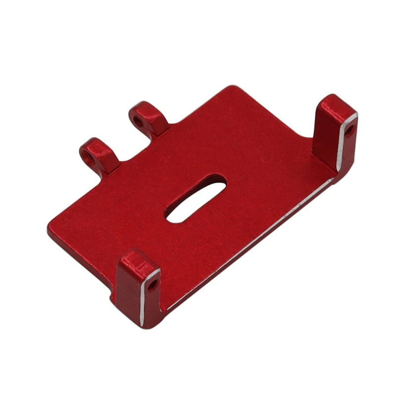 Servo Mount Bracket Steering Arm Steering Rod Suitable For Axial SCX24 1/24 RC Track Car Upgrade Parts Accessories Red