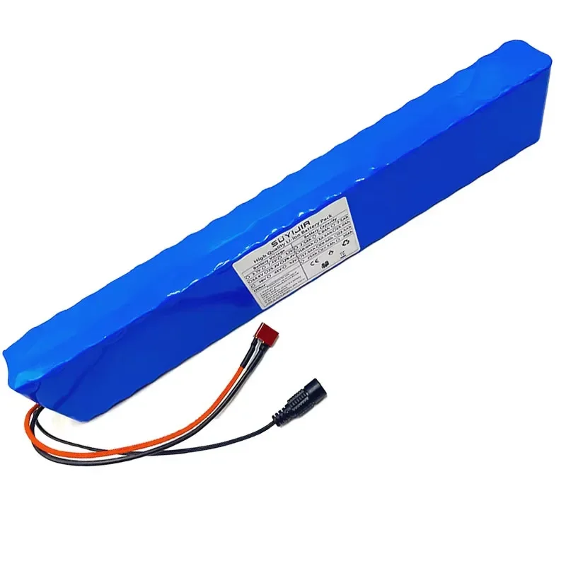 36V 10000mAh 18650 Rechargeable Lithium Battery Pack 10S4P Powered Modified Bicycle Scooter Electric Vehicle with BMS+ Charger