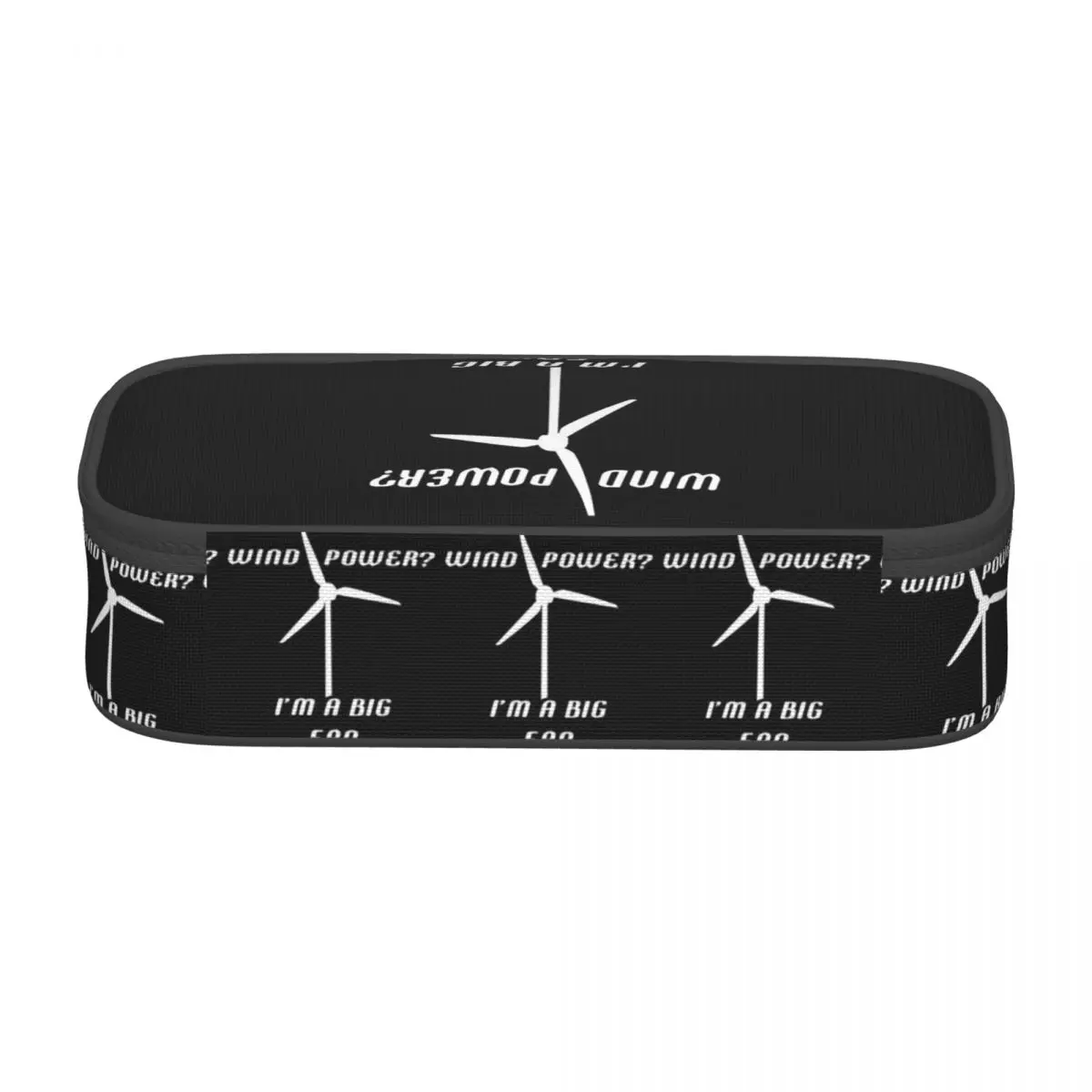 Wind Power I'm A Big Fan - Wind Generator Pencil Cases for Student Pen Box Pencil Bag Large Storage Pencil Pouch Pen Holder