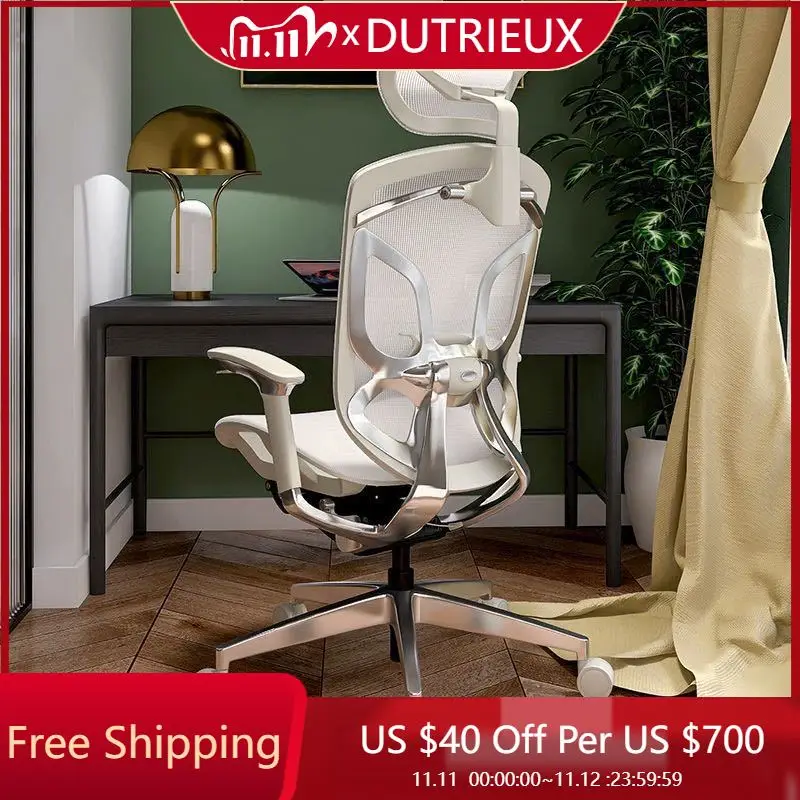 Light Luxury Meditation Gaming Chair Designer Recliner Headrest Mesh Gaming Chair Rotating Solid Color Silla Gamer Furniture